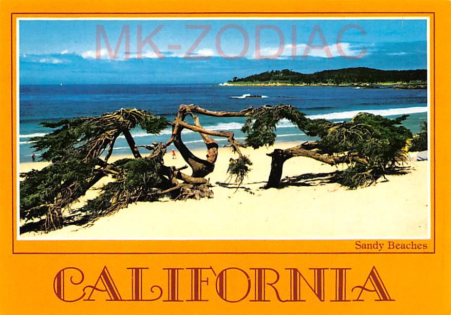Sandy Beaches postcard (front)